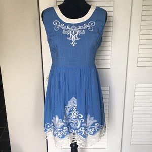 Altar’d state light blue dress